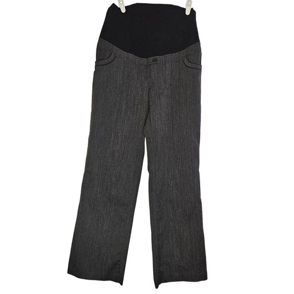 Motherhood maternity Grey Dress pants trousers size medium - Picture 1 of 4